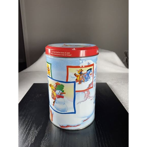 Disney Winnie the Pooh & Friends Collectors Series 2/12 Tin Winter in the Wood - Picture 1 of 10